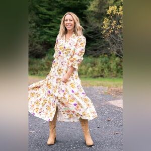 Avara Floral Charlotte Dress